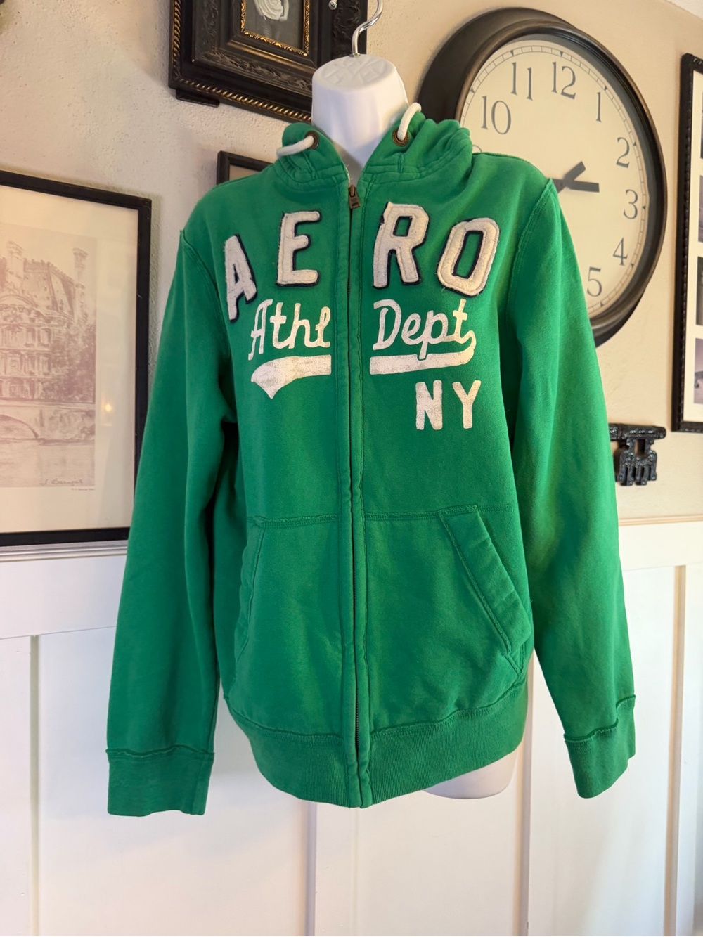 Aeropostale Zip Hoodie S Lg k488